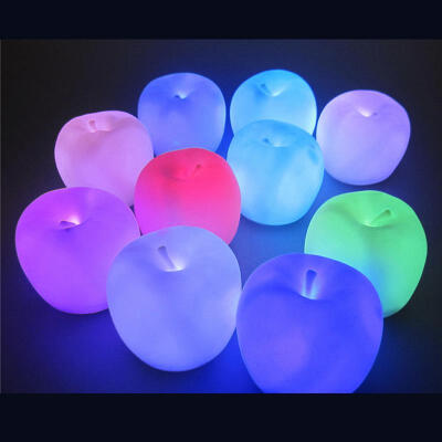 

Christmas Night Gift Light Apple Shape Color-Changing LED Lamp Night Light For Home New Year Party Decoration