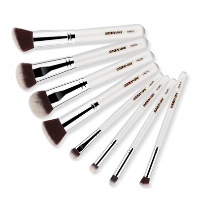 

Toponeto 8Pcs Makeup Brushes Powder Foundation Eyeshadow Eyeliner Lip Cosmetic Brush