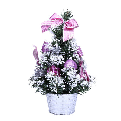 

Toponeto Mini Christmas Tree Ornament Desk Table Festival Xmas Party Decor Gifts 25cm