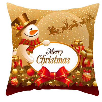 

Tailored Christmas Pillow Cover Decor Pillow Case Sofa Waist Throw Cushion Cover