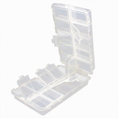 

Saidsome Bait Organizer Box Fishing Lures Case Tackle Storage Fisher Gear Bulk New fishing bait fishing lure