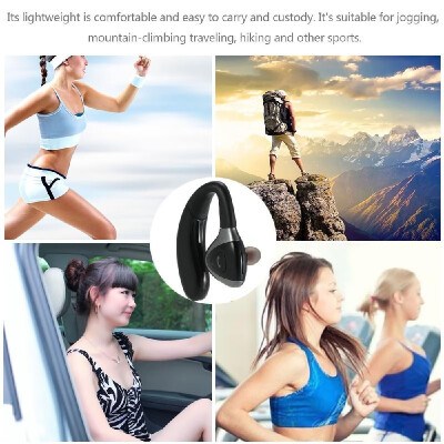 

S106 Wireless Bluetooth Stereo Earphone In-ear Bluetooth 41 Music Headset Hands-free with Mic Voice Prompt Replacement Battery