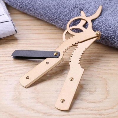 

Stainless Steel Hairdressing Trimmer Barber Razor Handle Shaver Holder