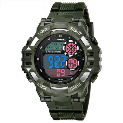 

SYNOKE Mens Outdoor Watch Stylish Digital Watch 30m Water Resistance