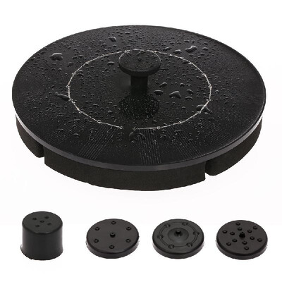 

Solar Birdbath Fountain Pump 24W Outdoor Floating Water Fountain Panel Kit for Bird Bath Small Pond Garden Patio&Lawn