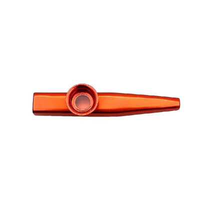 

Kazoo Aluminum Alloy Metal with 5pcs Flute Diaphragm Gift for Kids Music Lovers