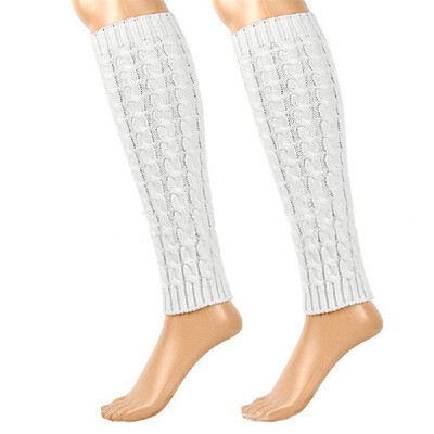 

Winter Women Knitted Crochet Thigh Leg Warmer Cover Long Leggings Slouch Boot Cuffs High Socks