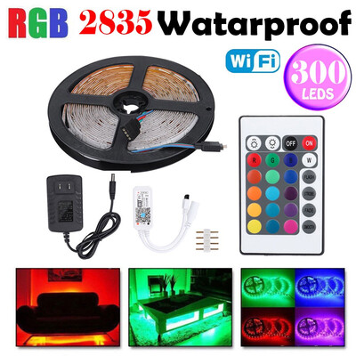 

〖Follure〗WIFI RGB LED Strip Light SMD 2835 DC12V Led Flexible TapeWIFI ControllerDriver