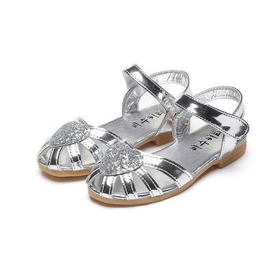 

SUNSIOM Fashion Kids Baby Girls Soft Sole Sandals Toddler Summer Shoes Heart Sandal
