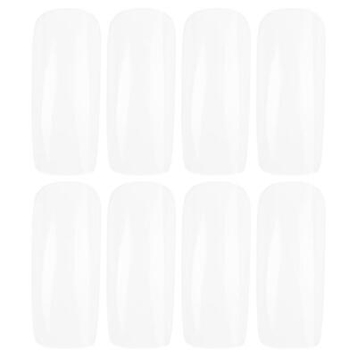 

500pcs Transparent Natural False Nail Tips UV Gel Polish DIY Manicure Tools