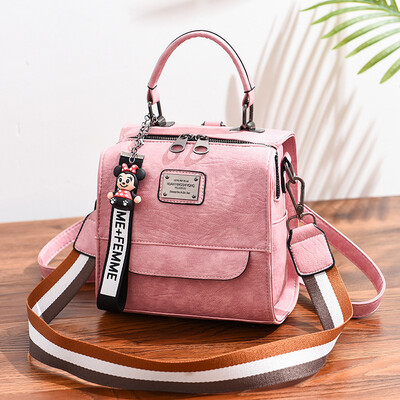 

2019 summer handbags fashion casual female new wave Korean version of the wild slung shoulder bag bucket handbag