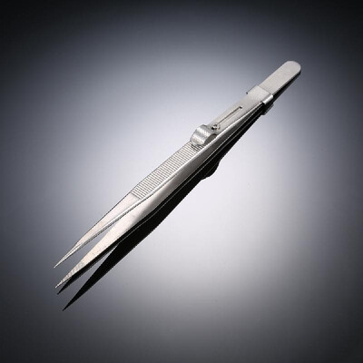 

Multifunctional 304 Stainless Steel Tweezers Practical Gem Identification Tweezer Tool