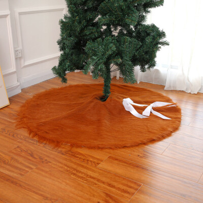 

Tailored 78cm Christmas Plush Long Haired Christmas Tree Skirt Christmas Tree Skirt Decor