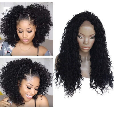 

〖Follure〗Natural Brazilian Sexy Black Lace Front Wigs Stragiht Synthetic Fashion Wig Hot