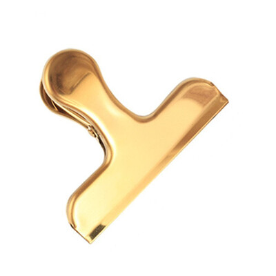 

Siaonvr Gold Heavy Duty Bulldog Clips Duckbill Clips For Office Bills Household Supplies
