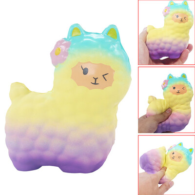 

〖Follure〗Squeeze Cute Sheep Alpaca Super Slow Rising Scented Fun Animal Toys