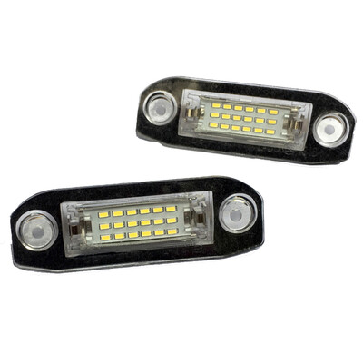

Replacement For Volvo C30 XC60 XC70 XC90 S40 S60 1 Pair Car Rear License Number Plate LED Light Lamp
