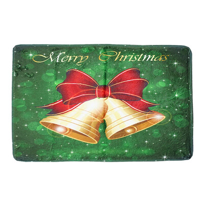 

〖Follure〗Christmas Floor Entrance Door Bathroom Mat Indoor Bathtub Carpet Doormats Decor