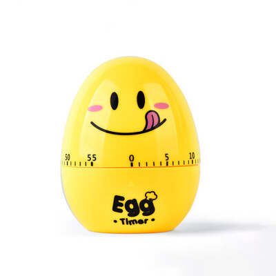 

Creative Cartoon Cute Egg Timer Kitchen Cartoon Mechanical Timer 60 Minutes