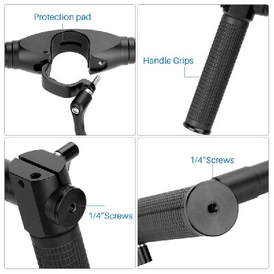 

Dual Handle Grip Handheld Bracket Handlebar Aluminum Alloy for DJI Ronin- Gimbal Stabilizer