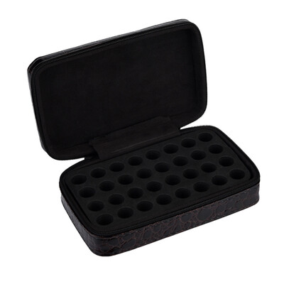 

Siaonvr 32 Grid Roller Bottles Essential Oil Case Carry Holder Storage Aromatherapy Bag