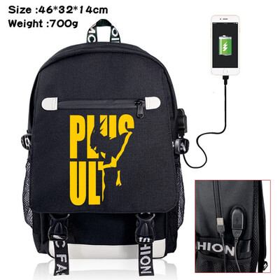 

yuangong Exquisite Life Essentials My Hero Academia Printed Backpacks Student School Bag Laptop Backpack with USB Charging