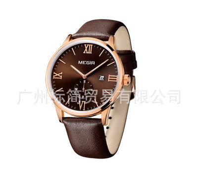 

Meigel watch waterproof quartz mens belt watch sports&leisure watch