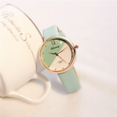 

Students small fresh watches a variety of color small dials wild couple watches