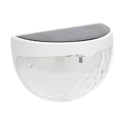 

6 LED Solar Powered Wall Lamp Outdoor Wall Lights Villa Path Porch Patio Deck Lawn Yard Garden Landscape Lighting