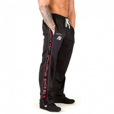 

Mens Casual Fitness Pants Sweatpant Loose Sports Gym Tracksuit Workout Bottoms