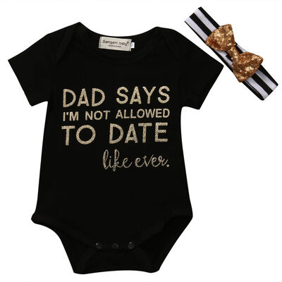 

Newborn Infant Baby Girl Bodysuit Clothes Romper Jumpsuit Playsuit Outfit Set