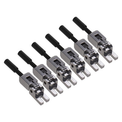

Electric Guitar Tremolo Bridge Locked String Saddles String Lock Guitar Parts Accessories Pack of 6pcs