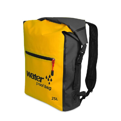 

25L Outdoor Waterproof Dry Bag Roll Top Floating Backpack for Kayaking Rafting Boating River Trekking