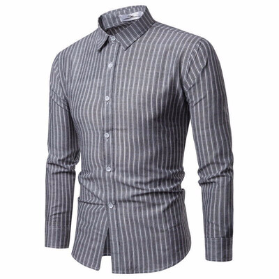 

SUNSIOM Luxury Fashion Mens Slim Fit Shirt Long Sleeve Dress Shirts Casual Shirt Tops