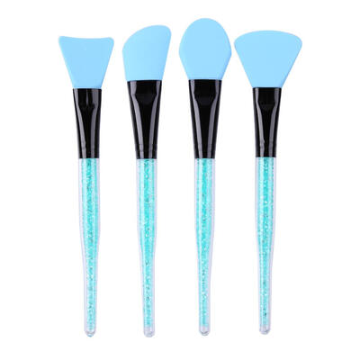 

4pcs Silicone Rhinestone Mask Brush Facial Sleep Mud DIY Mixing Skin Care