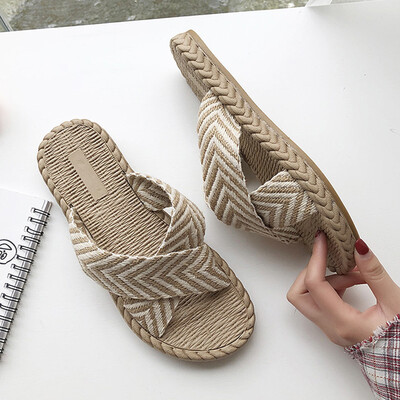 

Cool Slippers Women Wear Fashionable Korean Edition Summer Ins Tide Lazy Beach Shoes Slippers Seaside