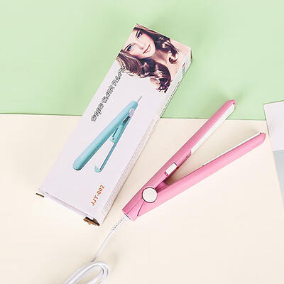 

New Mini Ceramic Electronic Hair Straightener Portable Mini Hair Flat Iron Wet Irons Hair Crimper Styling Tools