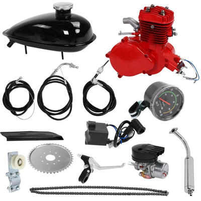 

Greensen 80CC Bike Motorized Bicycle 2-Stroke Cycle Petrol Gas Engine Motor Kit Set Speedometer