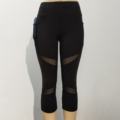

Starmoon Women Tight With Pocket Yoga Sport Pants And Ladies Hips High Waist Thread Pants