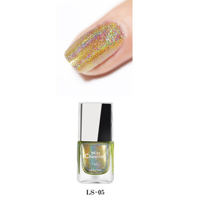 

7ml Thermal Shimmer Nail Polish Color Changing Holographic Glitter Nail Art Polish Long Lasting Pearlescent Varnish