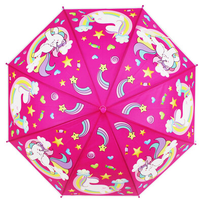 

Unicorn Kids Folding Umbrella Gift Folding Boys Girls Character Umbrellas
