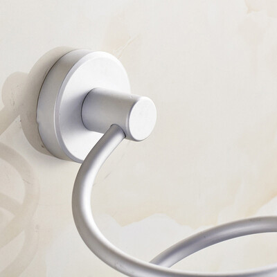 

Siaonvr Wall Hair Dryer Rack Space Aluminum Bathroom Wall Holder Shelf Storage