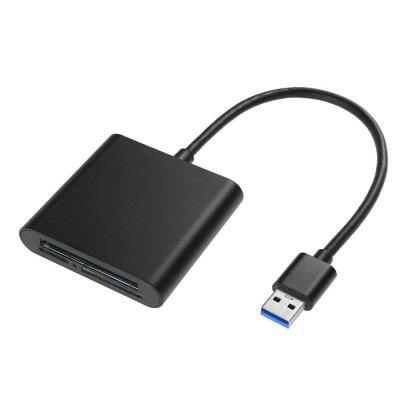 

USB30 to Multi-in-1 CF SD TF for Micro SD Card Reader for Computer