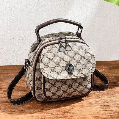 

Small bag 2018 new small round bag handbag Korean version of the personality ladies shoulder bag Messenger bag female one generation