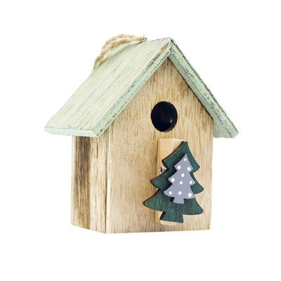 

〖Follure〗Creative Christmas Tree Hanging Clips Christmas Wooden Pendant Home Decor