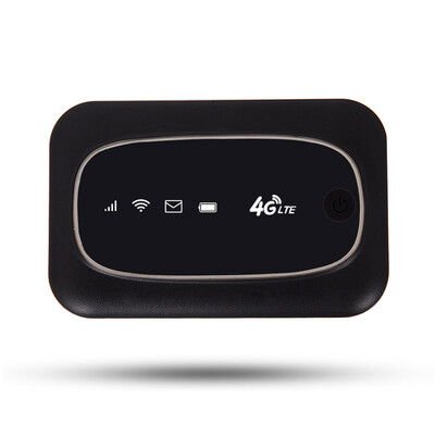 

4G LTE CAT4 150M Unlocked Mobile MiFis Portable Hotspot Wireless Wifi Router with SIM Card SlotBlack