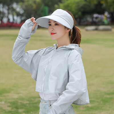 

Sunscreen womens short cardigan summer new thin jacket anti-ultraviolet Korean version sunscreen outdoor sunscreen shirt