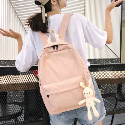 

Schoolbag girls Korean version of high school Shengya Harajuku Ulzzang Junior High School Girls Backpack girls shoulder bag girls