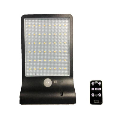 

Solar 48LED Wall Lamp Sense Room Outdoor Lighting Landscape Lantern Waterproof Street Lamp Garden Light Remote Control