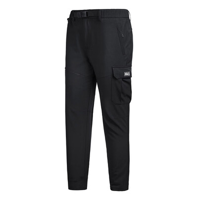 

Gobestart Men Waterproof Windproof Mountain-Climbing Thicken Detachable Long Pant Trousers